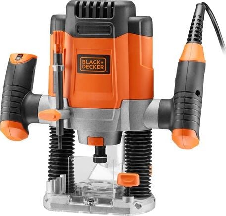 Masina de frezat Black&Decker KW1200EKA, 1200 W, 28000 RPM, 55mm