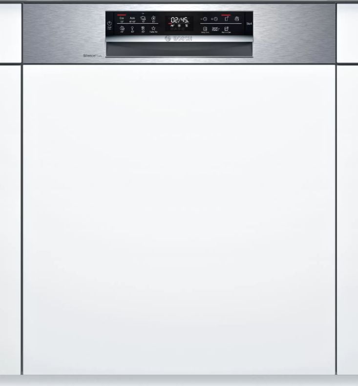 Masini de spalat vase incorporabile - Mașină de spălat vase Bosch SMI6ECS93E, 6.7 l, 13 seturi, 59,8cm, 42 dB, Clasa D, Alb