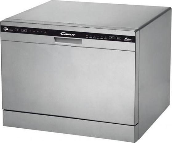 Masini de spalat vase - Mașină de spălat vase Candy CDCP 6 S,Argint,6 seturi,
6 programe