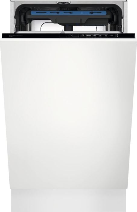 Masini de spalat vase incorporabile - Masina de spalat vase incorporabila ELECTROLUX EEA13100L, 10 seturi, 5 programe, 45 cm, Clasa F, panou comanda negru