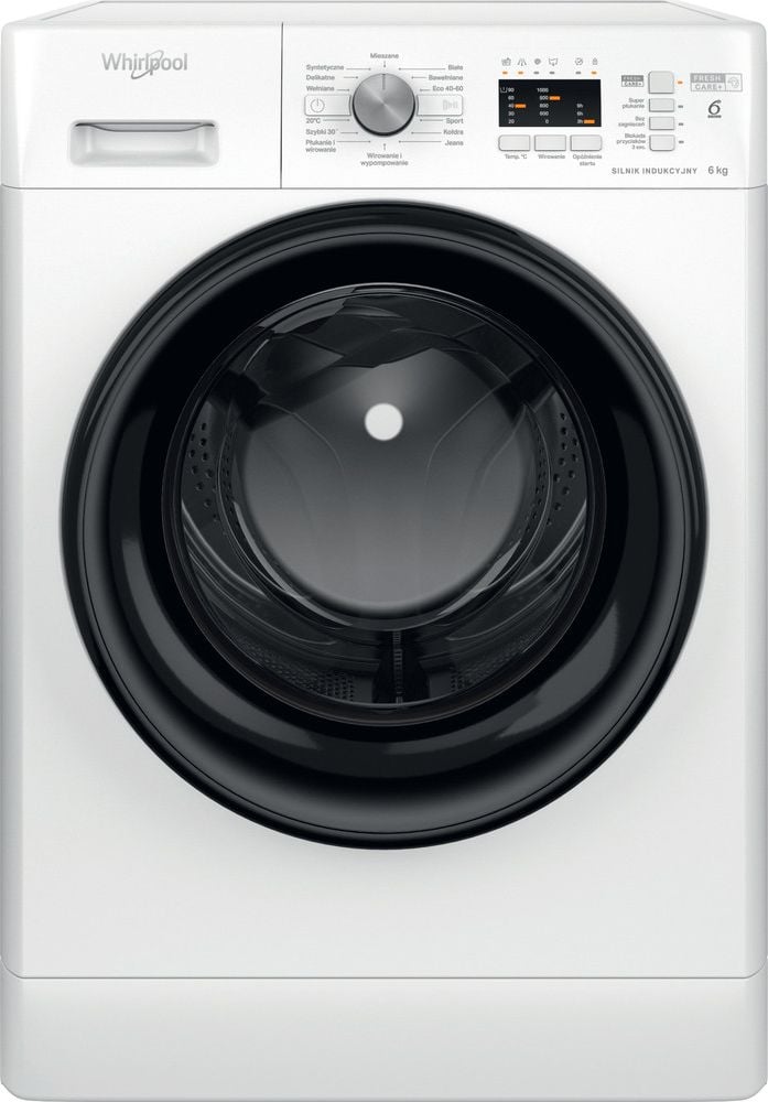 Masini de spalat rufe - Mașină de spălat Whirlpool FFL 6038 B PL,6 kg,alb