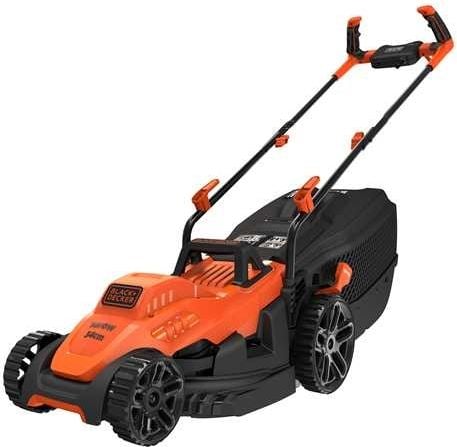 Masina electrica de tuns iarba Black & Decker BEMW461BH, 1400W, 34CM, maner bike