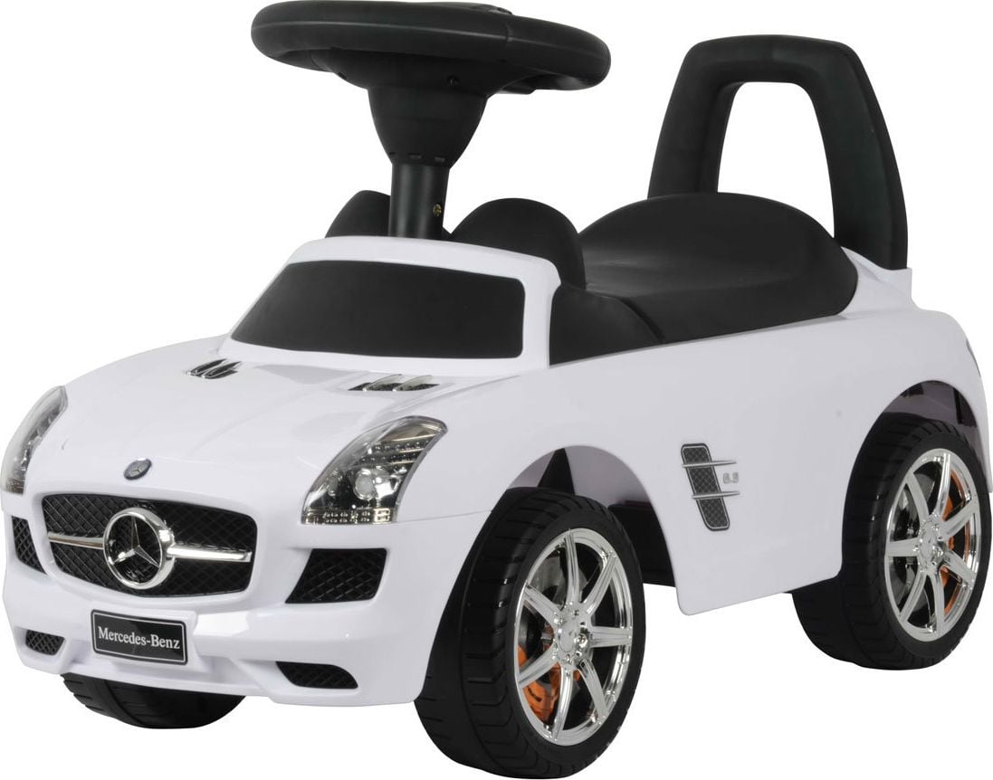 Masinuta Buddy Toys, Mercedes Benz SLS AMG White