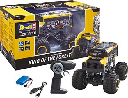 Masinuta cu telecomanda Revell Control Monster Truck `King of the Forest`