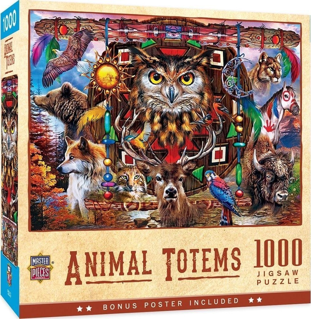 Capodopere Puzzle 1000 Spirit animal