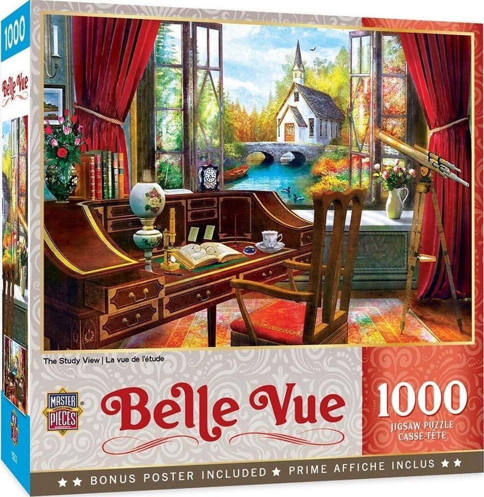 Puzzle 1000 piese Master Pieces - The Study View