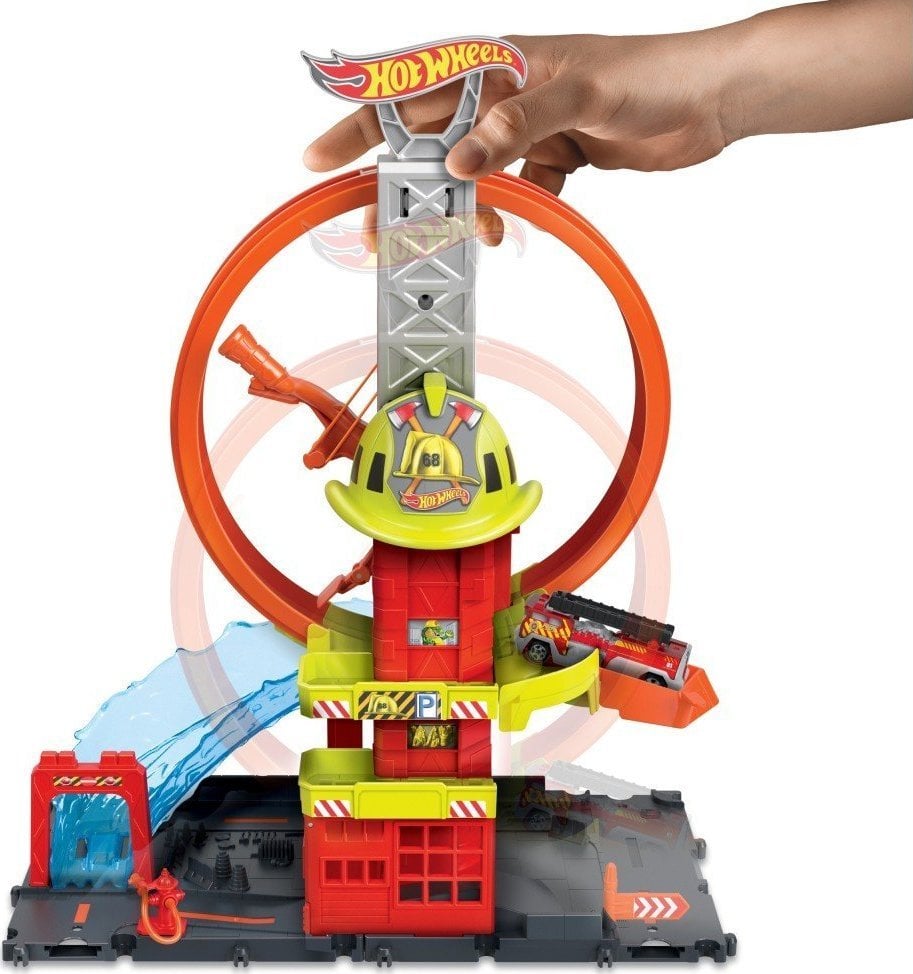 Mattel Hot Wheels City Fire Station - Set Superloop HKX41 MATTEL