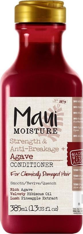 Maui Moisture MAUI MOISTURE_Strength și Anti-Rupere+ Balsam pentru părul deteriorat Agave 385ml