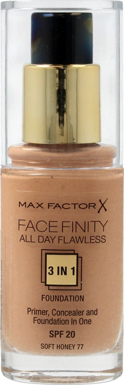 Facefinity 3in1 All Day Flawless SPF20 30ml 77 Soft Miere