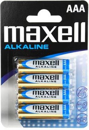 Baterie alcalina MAXELL LR-03 /4 bucati/ blister/ 1,5V