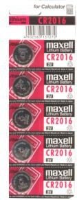 Baterie litiu MAXELL Hologram Edition CR2016 3V 5bucati/blister