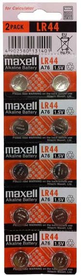 Baterie Maxell LR44 10 buc