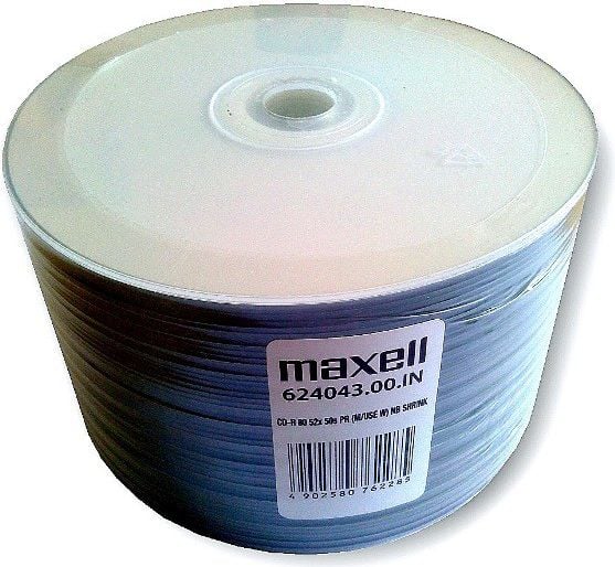 Maxell CD-R 700 MB 52x 50 bucăți (624043.01)