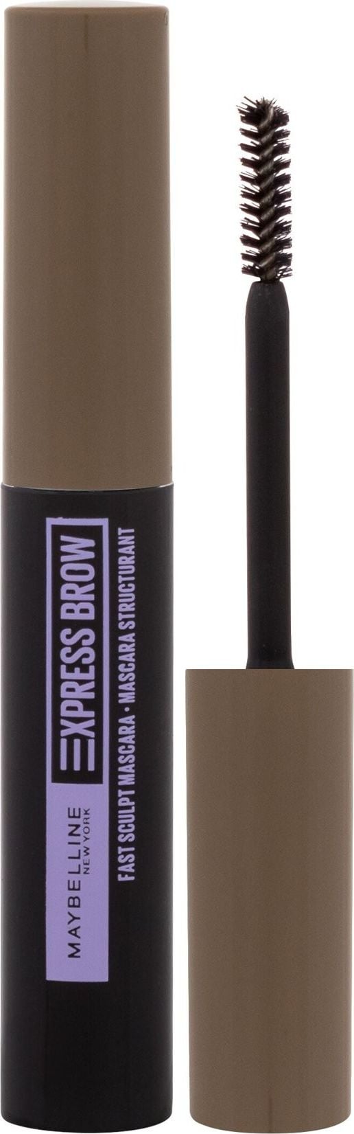 Maybelline Maybelline Express Brow Fast Sculpt Mascara Tusz do brwi 16ml 02 Soft Brown