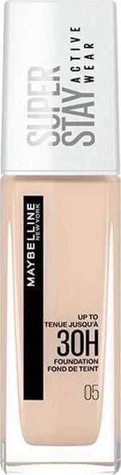 Fond de ten Maybelline New York SuperStay 30H Active Wear, 05 Light Beige, 30 ml