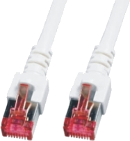 Cablu mcab Patch, CAT6, S / FTP, 10m, alb (3277)
