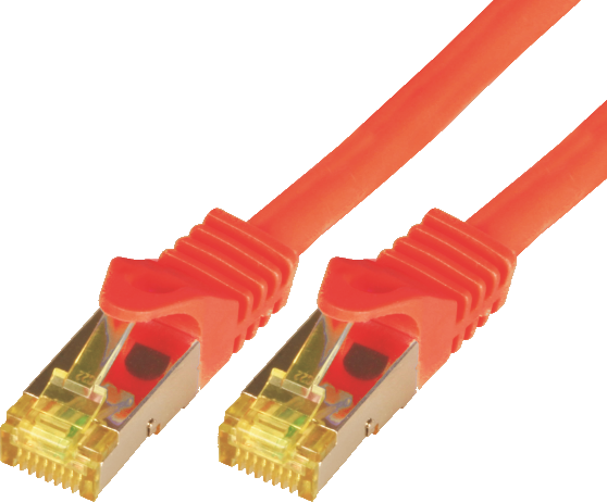 Cablu mcab Patchcord CAT7, S-FTP PIMF, LSZH 3m, rosu (3775)