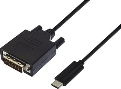 Mcab USB-C - cablu HDMI 1 m negru (2200061)