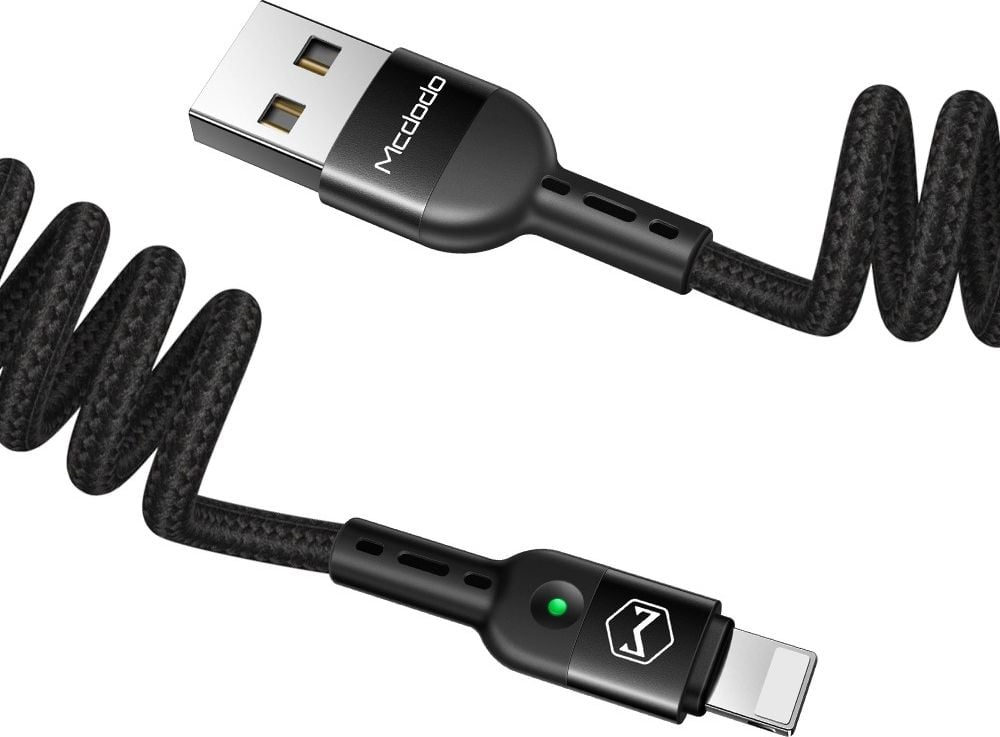 Mcdodo USB-A - Cablu USB Lightning 1,8 m negru (CA-6410)