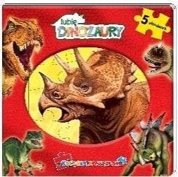 Media Service Zawada Moje Dinozaury. Książka z puzzlami