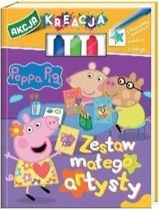 Serviciul Media Zawada Peppa Pig. Crearea acțiunii. Set mic de artist