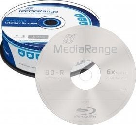 MediaRange BD-R 25 25pcs GB Blu-ray roll