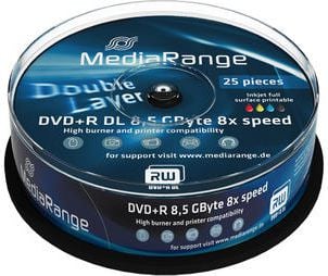 DVD + R DL, 4x, 8.5GB, 25 de bucati (MR474)