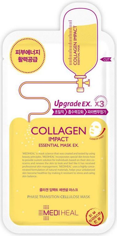 Masca de fata Mediheal Collagen Impact Essential cu colagen 24 ml