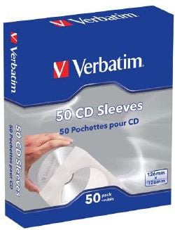 Medii de stocare verbatim 50 CD/DVD envelopes (49992)