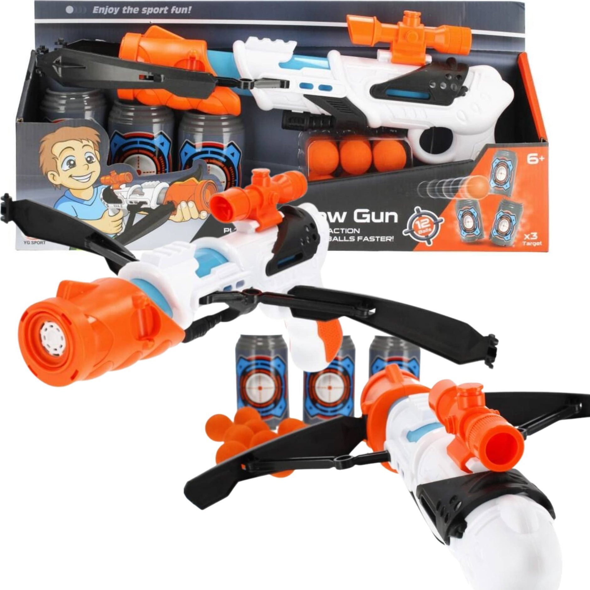 Mega Creative BALL GUN AKC 42X20X7 MC WB 32