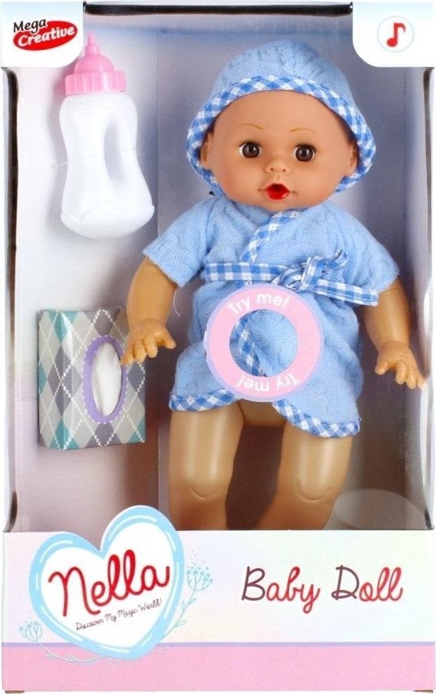 Mega Creative BOB DOLL B/O AKC 35CM 22X36X11 MC NELLA 18/36