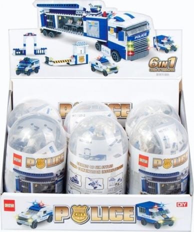 Mega Creative Blocks 6in1 Police (441763)