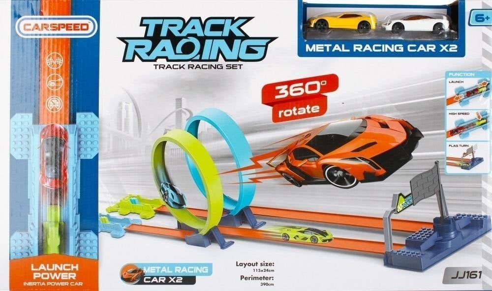 Mega Creative CAR TRACK MET AKC 50X30X8 MC WB 18