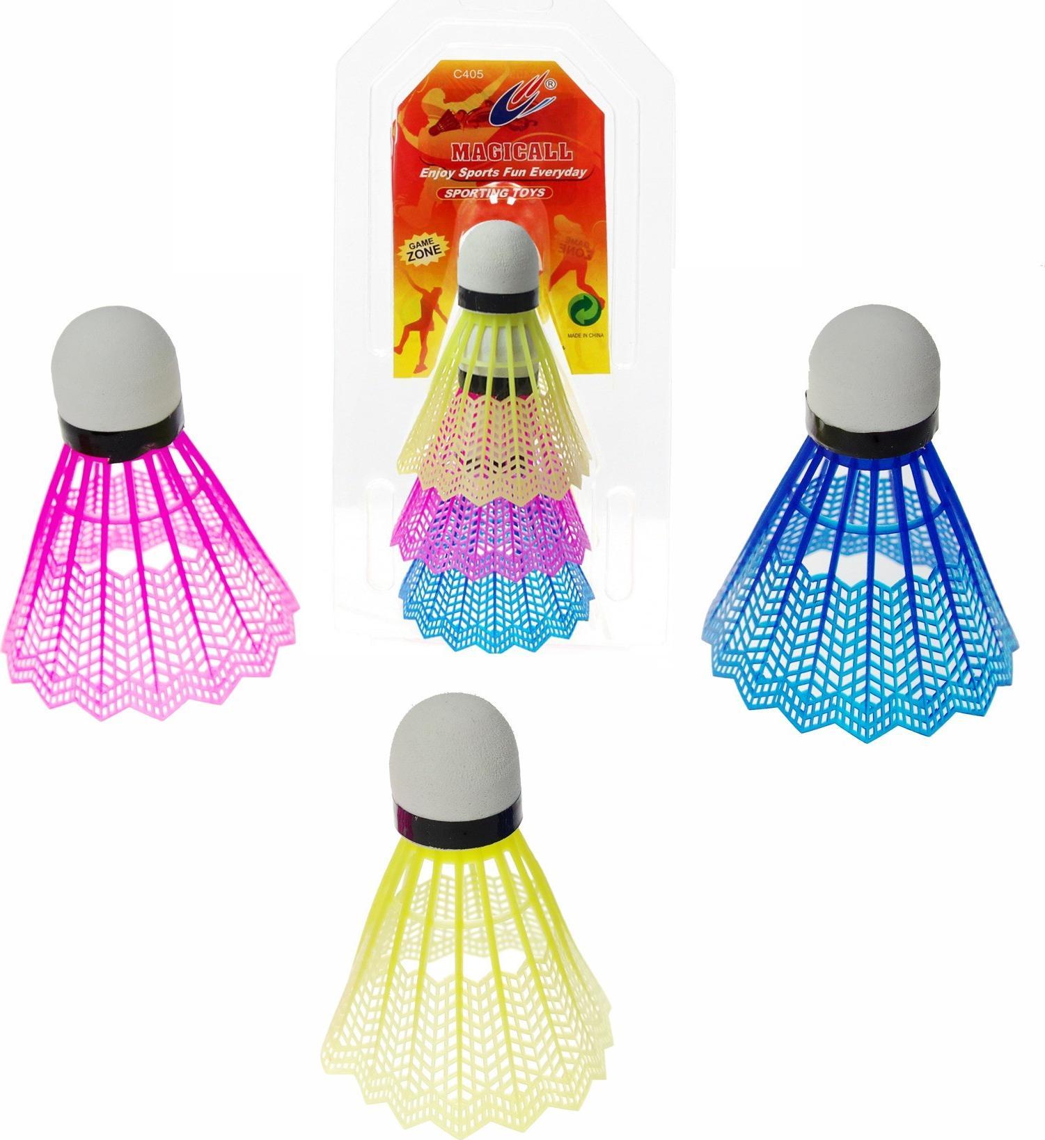 Mega Creative Volane de badminton colorate 3 buc Mega Creative
