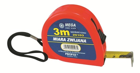 Mega Bandă de măsurare 3m/13mm - 20103