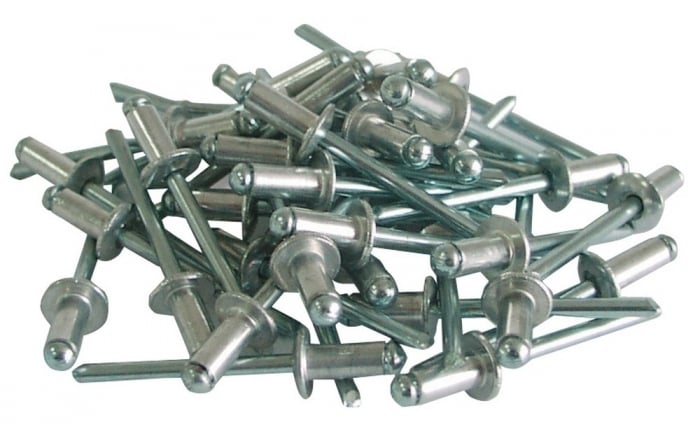 Aluminiu Capse 50pcs 4,8x12mm. - 59512