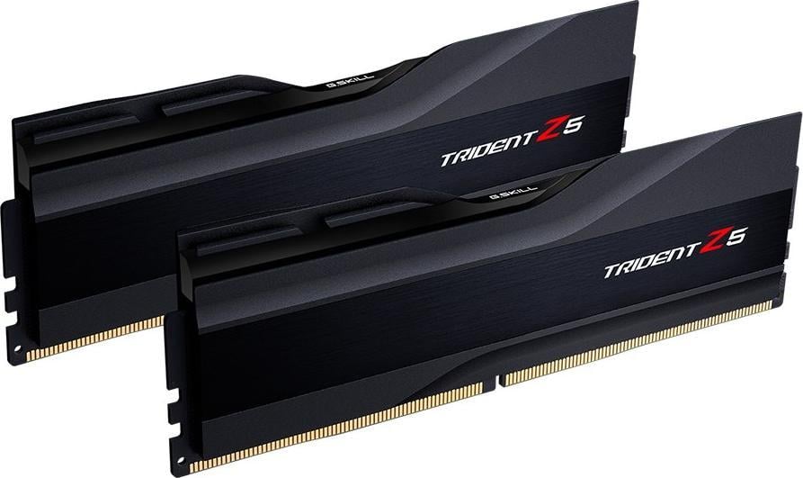 Memorie G.SKILL Trident Z5 Black 32GB (2x16GB) DDR5 PC5-48000 6000MHz CL36 F5-6000J3636F16GX2-TZ5K