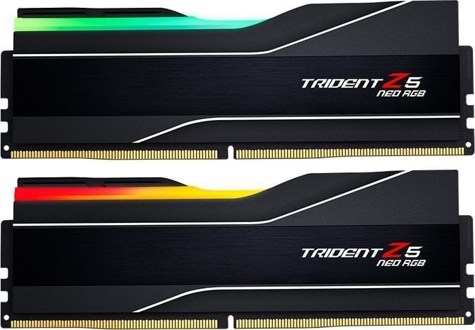 Memorie G.Skill Trident Z5 Neo RGB, DDR5, 32 GB, 6000MHz, CL30 (F5-6000J3038F16GX2-TZ5NR)