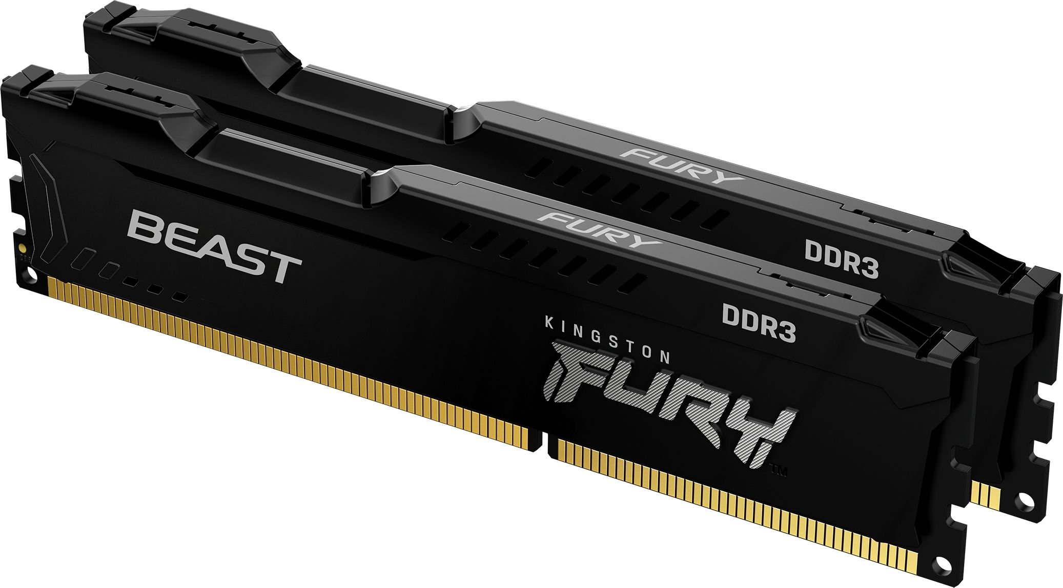 Memorie Kingston Fury Beast, DDR3, 8 GB, 1866 MHz, CL10 (KF318C10BBK2/8)