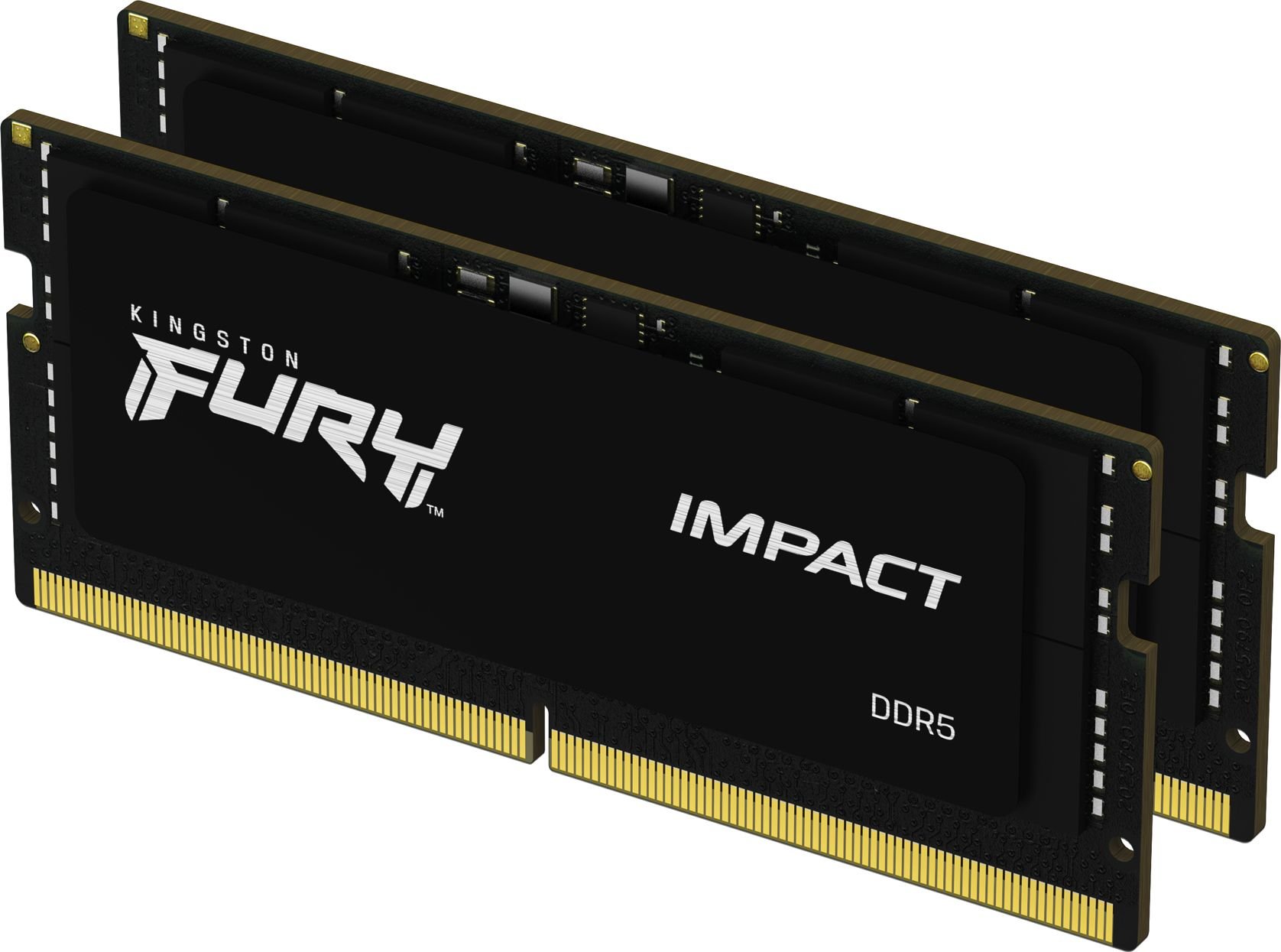 Memorie Laptop Kingston Fury Impact, 16GB DDR5, 4800MHz CL38, Dual Channel Kit