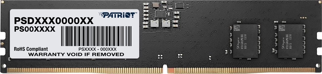 Memorie Patriot Signature, DDR5, 8 GB, 4800 MHz, CL40 (PSD58G480041)