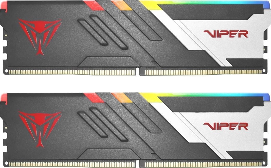 Memorie Patriot Viper Venom RGB, DDR5, 32 GB, 6800 MHz, CL34 (PVVR532G680C34K)