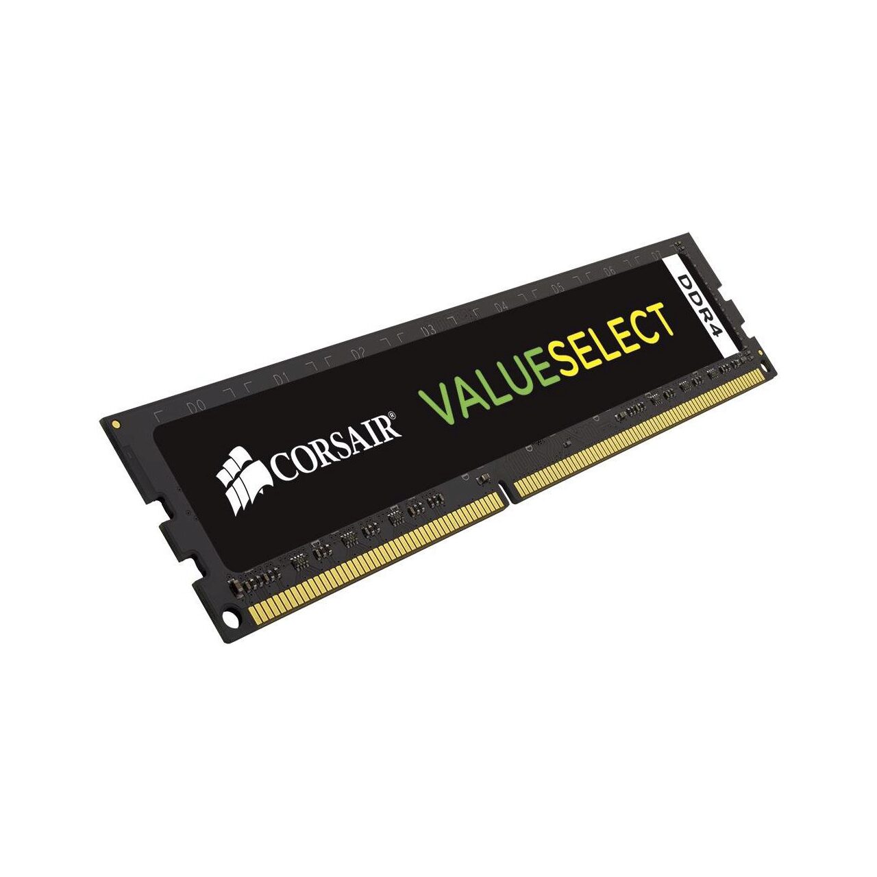 Memorie RAM Corsair ValueSelect, CMV8GX4M1A2133C15, 8GB DIMM, DDR4, 2133 MHz, CL 15, 1.2V, Negru