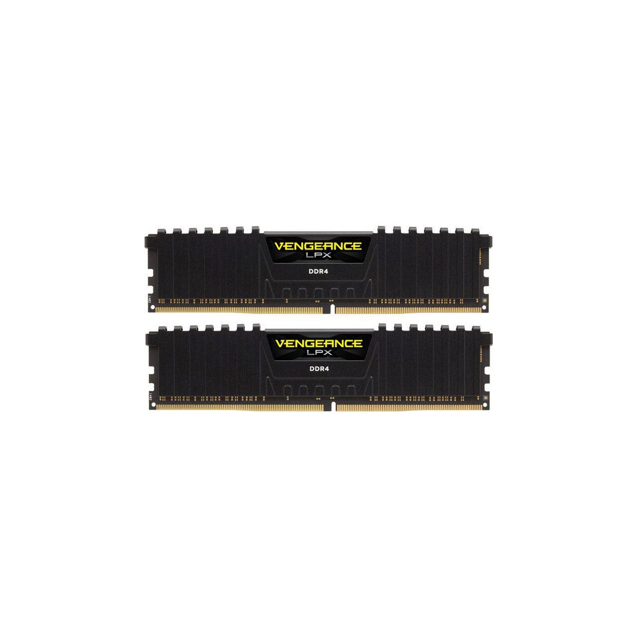 Memorie RAM Corsair Vengeance LPX, CMK16GX4M2B3200C16, 16GB (2x8GB) DIMM, DDR4, 3200MHz, 1.35V CL16, Negru