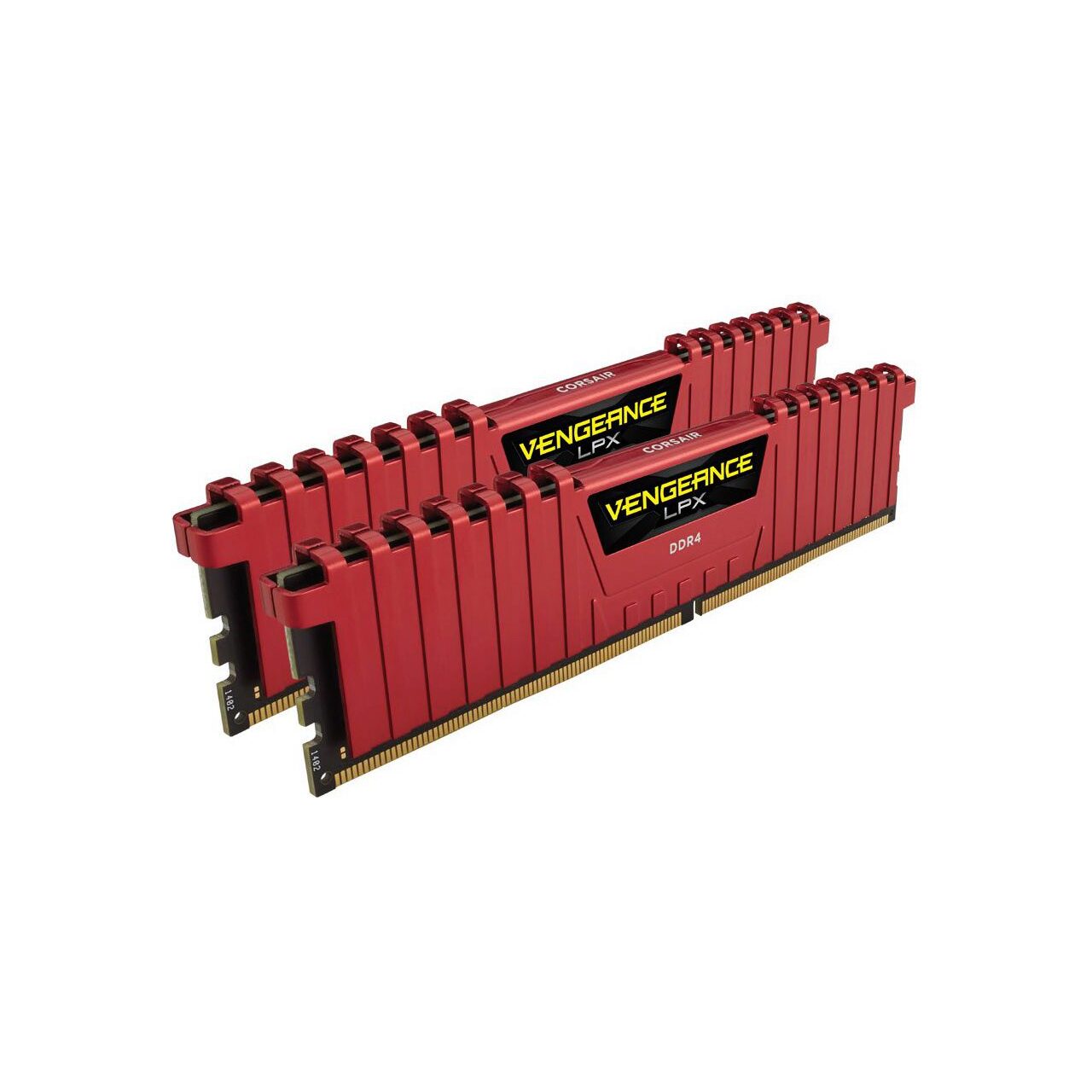 Memorie RAM Corsair Vengeance LPX Red, CMK16GX4M2A2400C16R, 16GB (2x8GB) DIMM, DDR4, 2400MHz, CL16, 1.2V, XMP 2.0