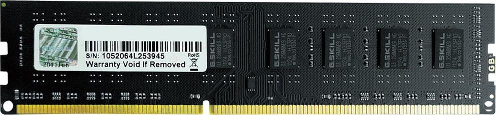 Memorie RAM G. Skill Value, F3-1333C9S-4GNS, DDR3, 4 GB, 1333мгц, CL9