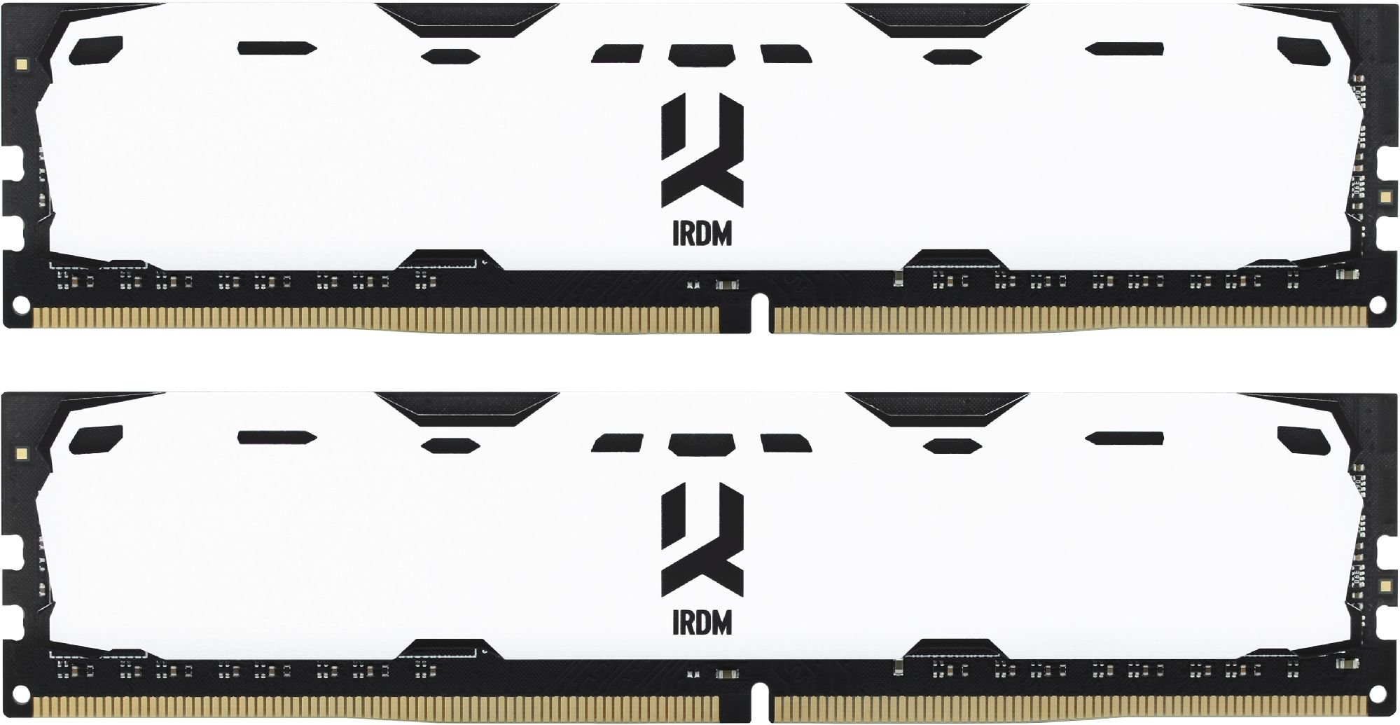 Memorie RAM Goodram IRDM White, IR-W2400D464L15S/8GDC, 8GB, DDR4, 2400MHz, CL15, Dual Channel Kit