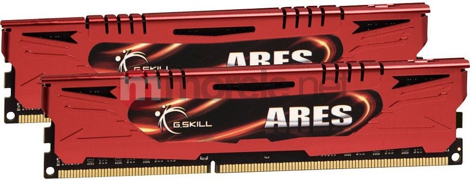 Memorie RAM G.SKILL ARES Red, F3-1600C9D-16GAR, 16GB, DDR3, 16000MHZ, 1.5 V, CL9, kit 2x8GB