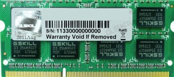 Memorie ram G.skill (F3-1600C11S-8GSQ) , DDR3 , SODIMM, 8 GB , 1600 MHz