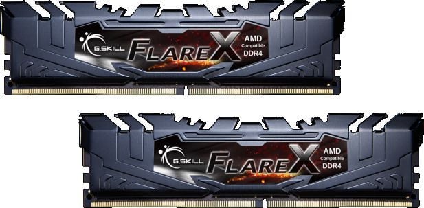 Memorie RAM G.Skill Flare X, F4-3200C16D-16GFX, DDR4, 16 GB, 3200 MHz, CL16